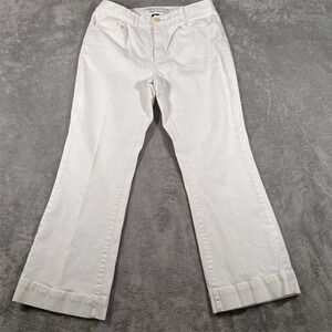 Lauren Jeans Co. Ralph Lauren Jeans Women's Size 12 White‎ Bootcut
